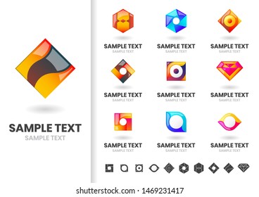 Modern Shape Vector for banner, poster, flyer