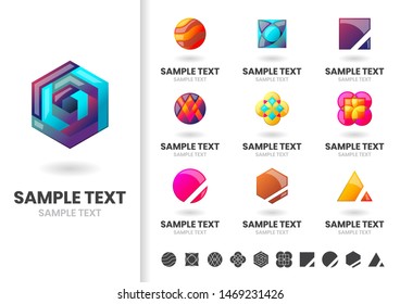 Modern Shape Vector for banner, poster, flyer