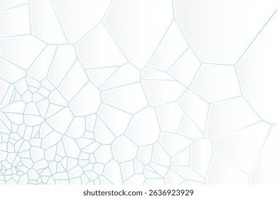 Modern shape-based design featuring a dark abstract Voronoi backlight vector background