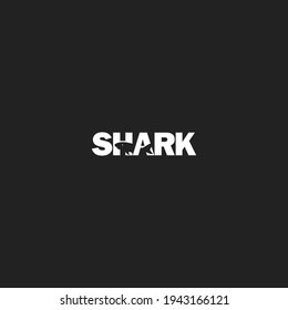 Modern Shark Simple Logo Design