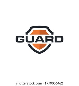 Modern Shield Emblem for Guard Protect Secure Safe logo design