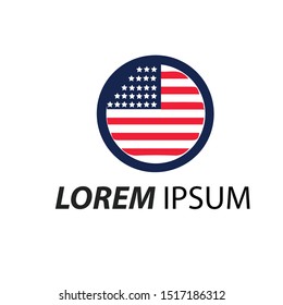American Security Logo Design Template Modern Stock Vector (Royalty ...