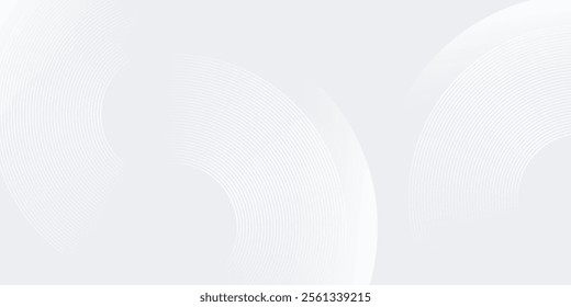 Modern shiny blue circle lines pattern. Futuristic technology concept. Suit for cover, poster simple art