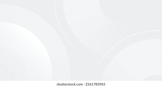 Modern shiny blue circle lines pattern. Futuristic technology concept. Suit for cover, poster simple art modern