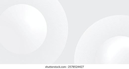 Modern shiny blue circle lines pattern. Futuristic technology concept. Suit for cover poster abstract modern simple design