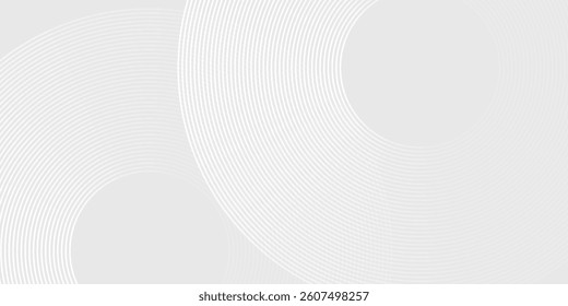 Modern shiny blue circle lines pattern illustration