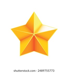Diseño moderno del Vector de la estrella brillante