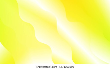 Modern Shiny Waves. For Your Design Ad, Banner, Cover Page. Vector Illustration with Color Gradient