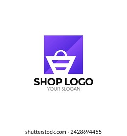 Modern Shop Logo Elegant Designs Template