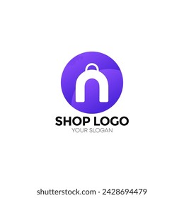 Modern Shop Logo Elegant Designs Template