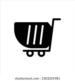 Diseño moderno de vectores de iconos de compras