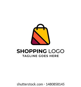 Modern Shopping Logo Design Template