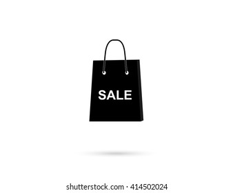Modern shopping sale design vector illustration suitable for advertising sales or as a web icon, etc.