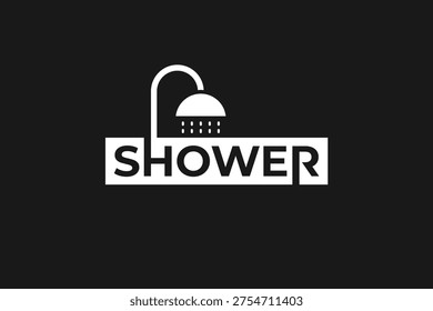 Modern Shower Box Letter Logo