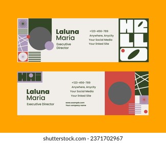 Modern Signature Email Design Template