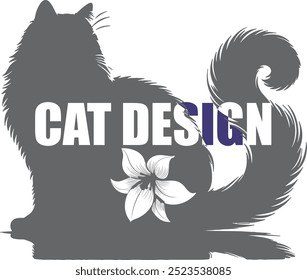 Modern Silhouette Cat Art Sleek and Stylish Feline Designs