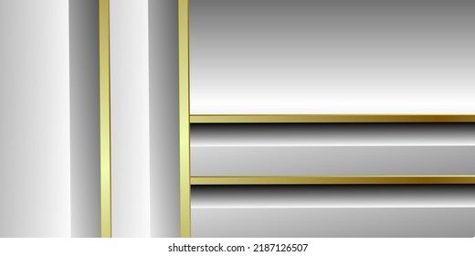 Modern silver black and gold background