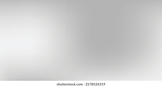 Modern Silver foil background with metal mirror texture. Chrome gradient abstract