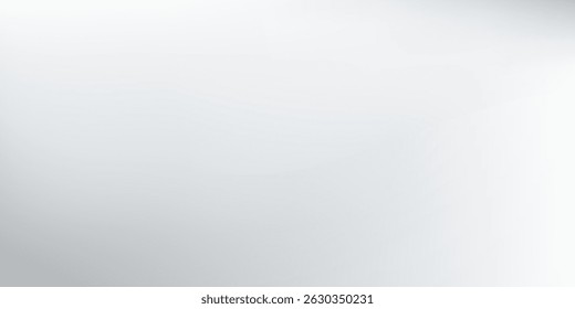 Modern silver foil background with metal mirror texture. Chrome gradient surface with light gloss design art