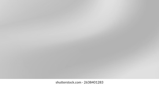 Modern silver foil background with metal mirror texture. Chrome gradient surface abstract modern simple