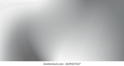 Modern silver foil background with metal mirror texture. Chrome gradient surface abstract simple modern