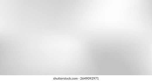 Modern silver foil background with metal mirror texture. Chrome gradient abstract modern art design