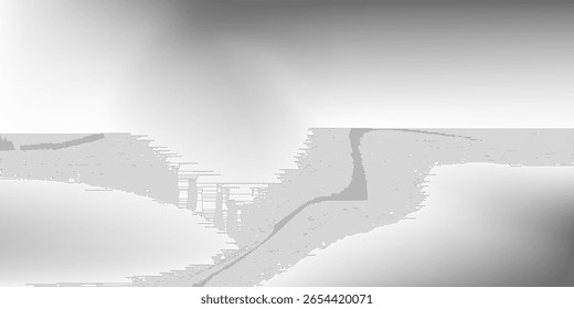 Modern silver foil background with metal mirror texture abstract modern art