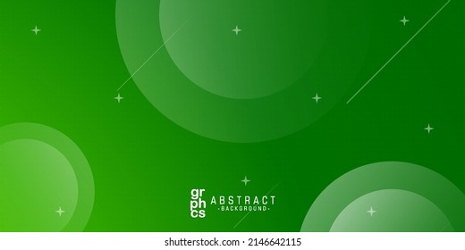 Modern simple abstract background with green gradient color design. Eps10 vector template