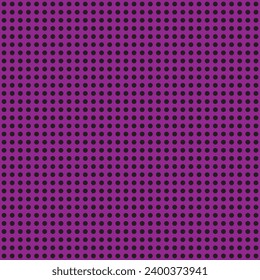 modern simple abstract black color circle polka dot pattern on violet purple color background