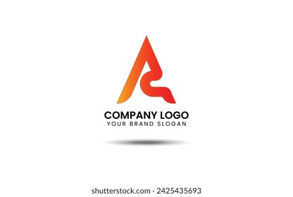 Modern And Simple Abstract A Letter Logo Vector Design Template Element.