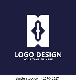 modern and simple abstract logo design