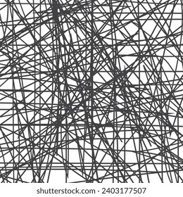 modern simple abstract seamlees grey ash color chaotic line pattern art