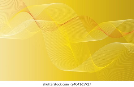 arte moderno simple y abstracto de marineros naranja ondulado de líneas aéreas