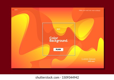 Modern simple background. Trendy design gradient shape composition eps10 -Vector