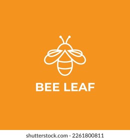 Modern and Simple Bee Logo Concept