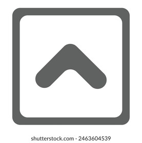 Modern simple black arrow. Flat style isolated on white background. Vector illustration.