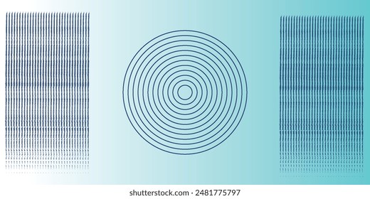 Modern Simple Blue Abstract Background Presentation Design for Corporate Business and Institution