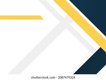 Modern simple blue and gold abstract background. Suitable for business card, presentation, flyer, brochure, print, and certificate template.