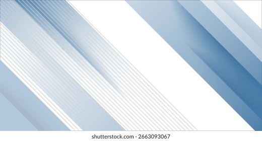  Modern Simple Blue Grey Abstract Background Presentation Design
