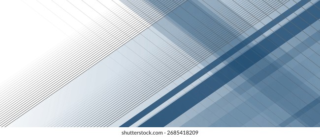 Modern Simple Blue Grey Abstract Background Presentation. vector illustration