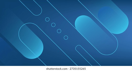 Modern Simple Blue Grey Abstract Background Presentation Design for Corporate Business and Institution