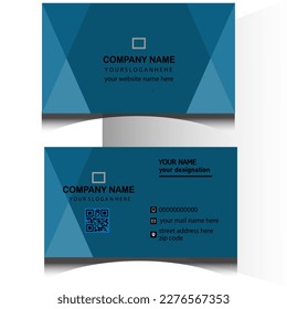 modern and simple business card design template