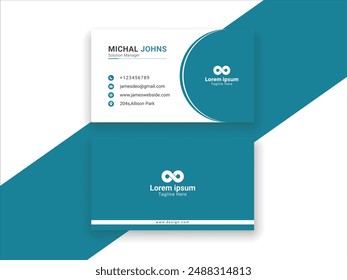 modern simple business card design