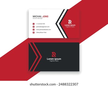modern simple business card design