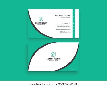 modern simple business card design