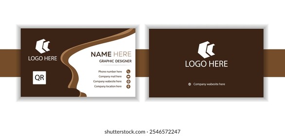 
Modern and simple business card design Modern Business Card -Clean professional business card template.