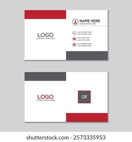 
Modern and simple business card design professional business card template.