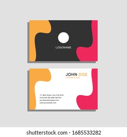 Modern and Simple Business Card Template Design