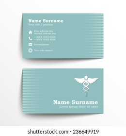 medical business card templates