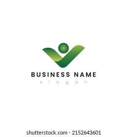 Diseño de logotipo empresarial moderno y simple archivo vectorial libre